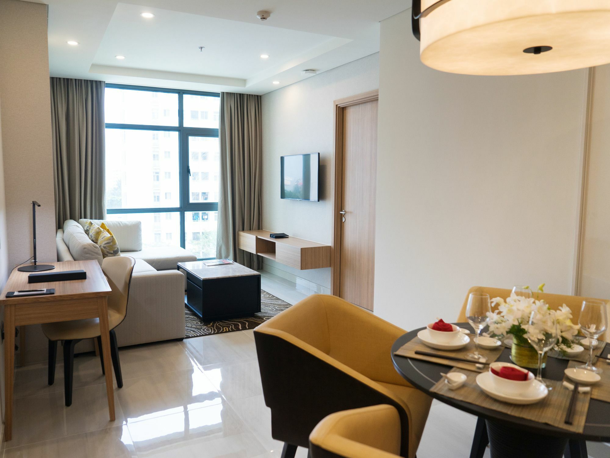 Oakwood Residence Saigon Ho Şi Min Dış mekan fotoğraf